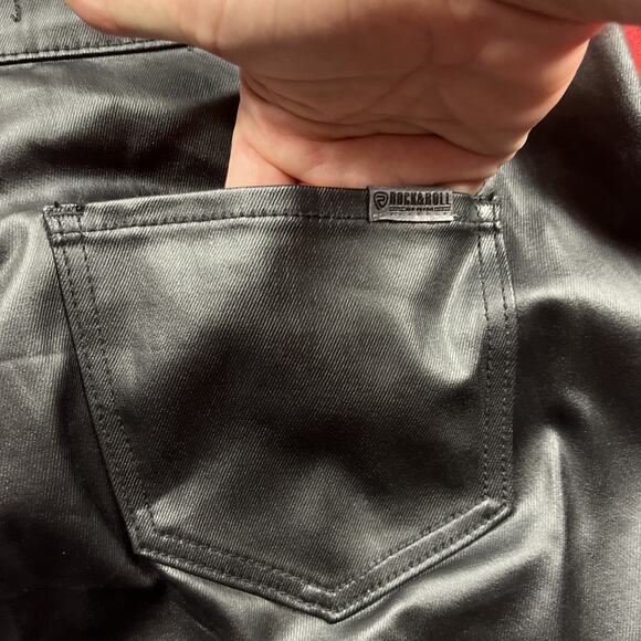 Rock & Roll Cowgirl Black Flare Jeans - Picture 13 of 16